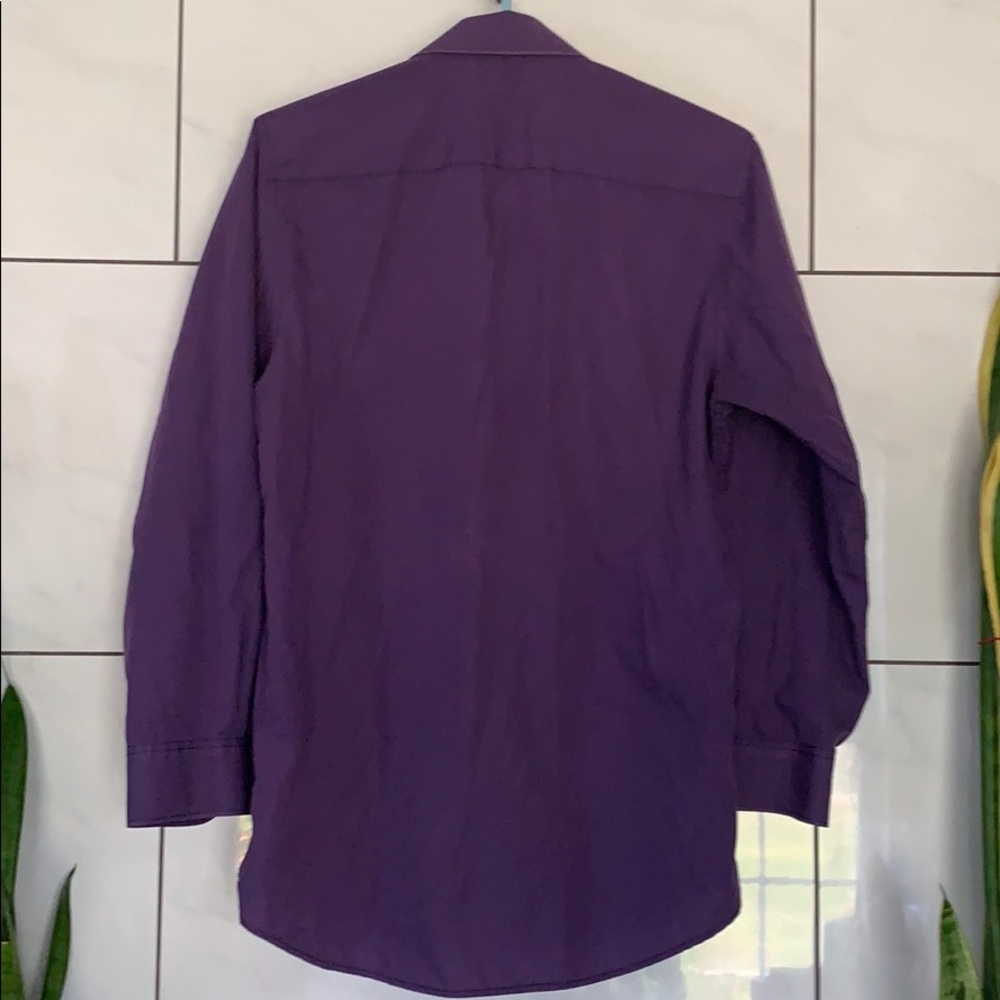 Xios purple button down - Picture 2 of 4